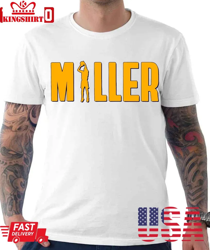 Yhe Miller Reggie Miller Indiana Basketball Unisex T Shirt Size up S to 4XL