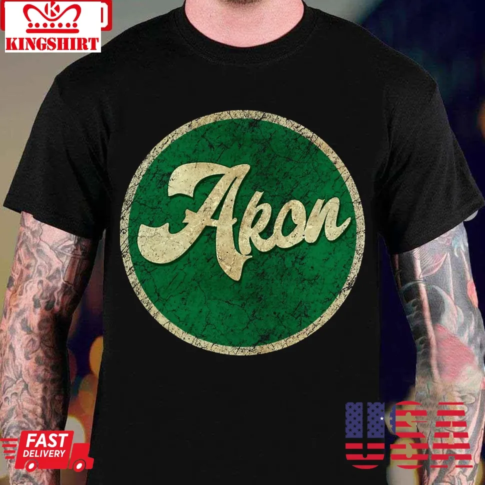 Za Akon Vintage Zaisemarket Unisex T Shirt Size up S to 4XL