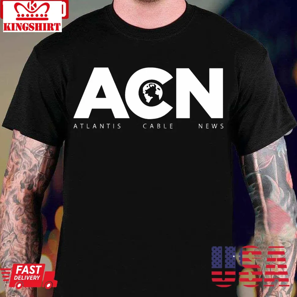 Acn Fan Art Of The Newsroom Serie Unisex T Shirt Plus Size