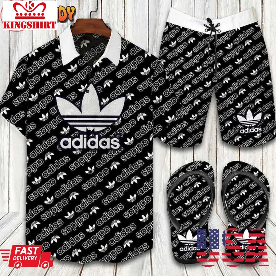Adidas Originals Hawaiian Shirt And Shorts Size up S to 4XL
