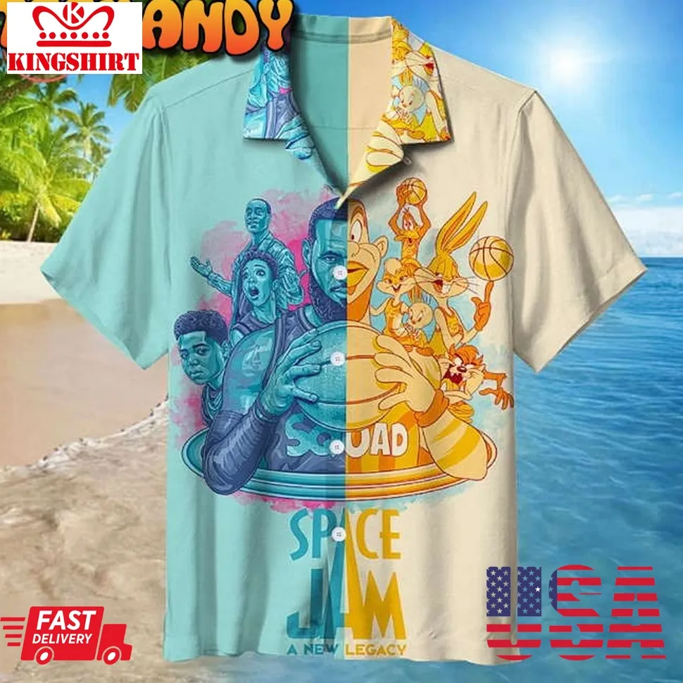 Air Slam Dunk Hawaiian Shirt Plus Size