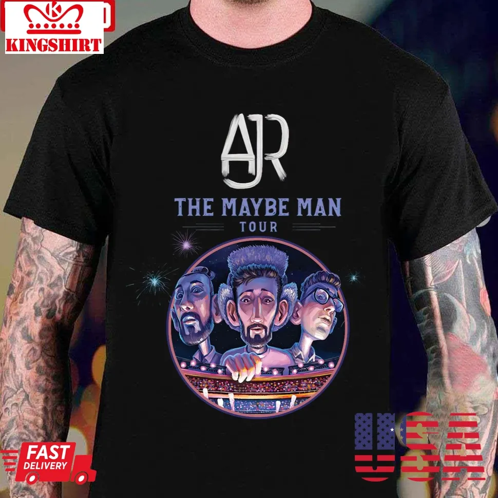 Ajr The Maybe Man Tour 2024 Tour Band Fan Concert Unisex T Shirt Unisex Tshirt