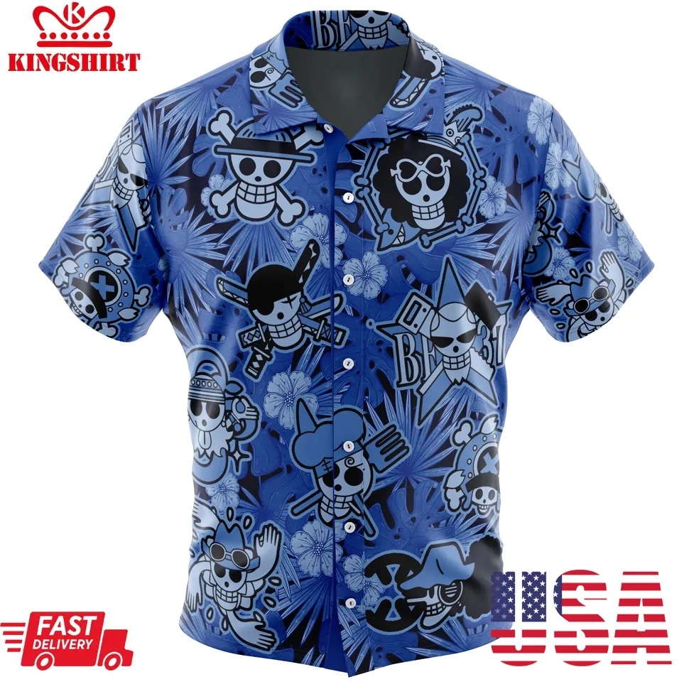 Aloha Theme One Piece Button Up Hawaiian Shirt Unisex