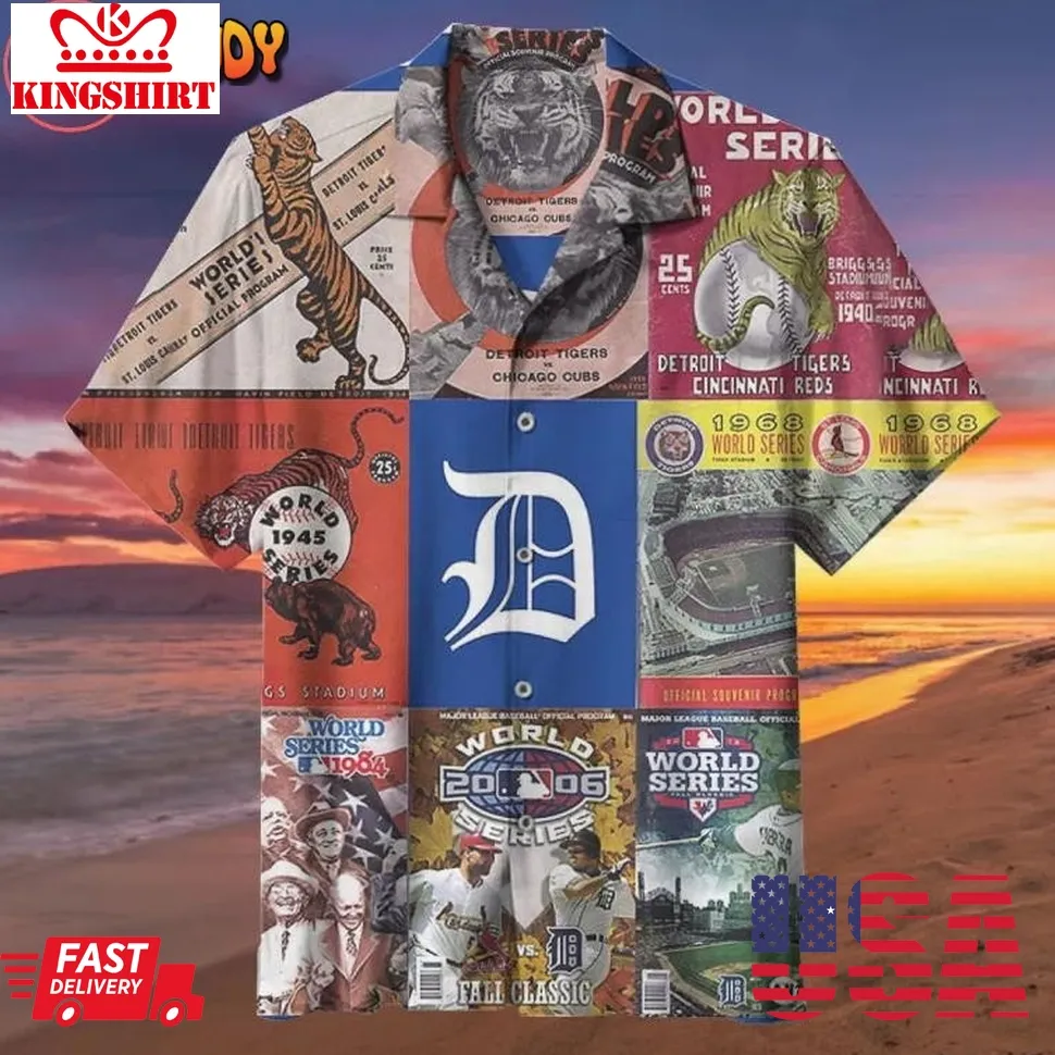 Amazing Detroit Tigers Hawaiian Shirt Unisex