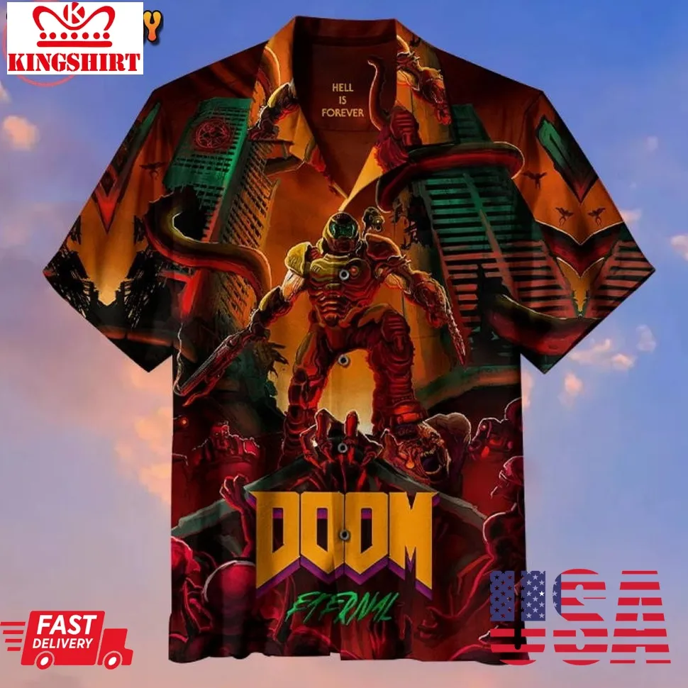 Amazing Doom Eternal Hawaiian Shirt Unisex