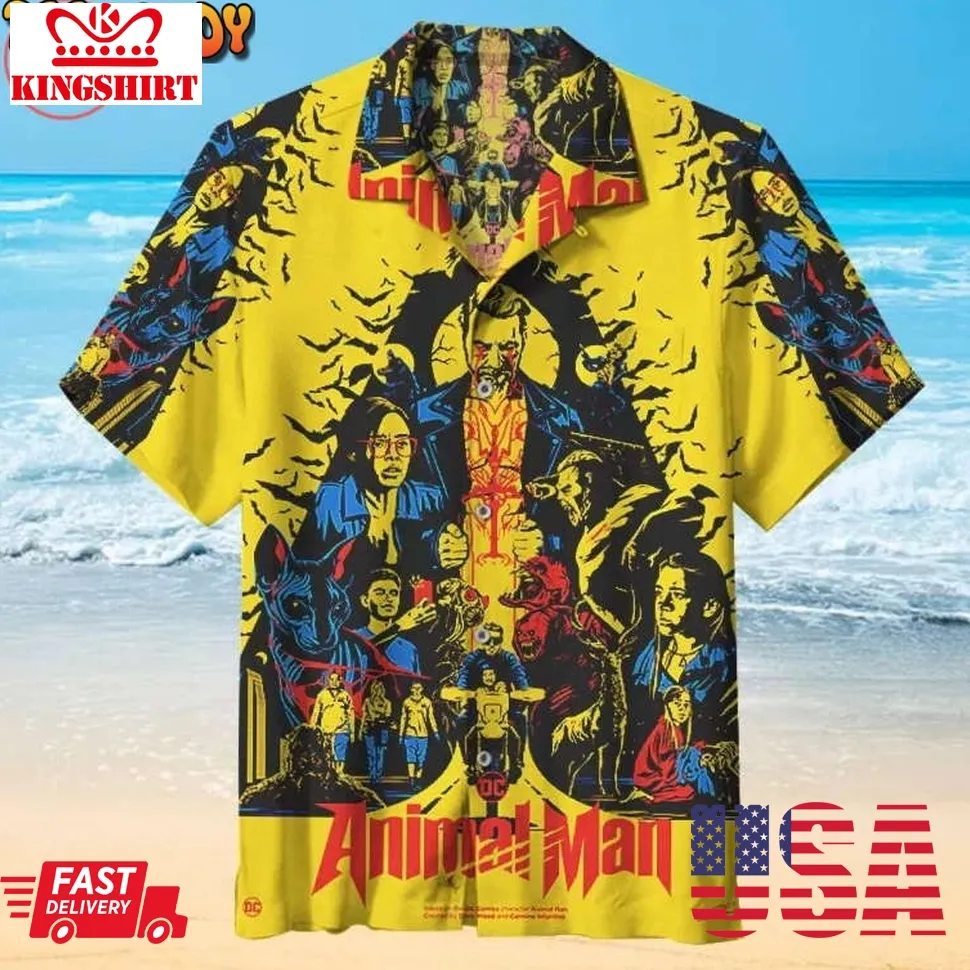 Animal Man Hawaiian Shirt Unisex