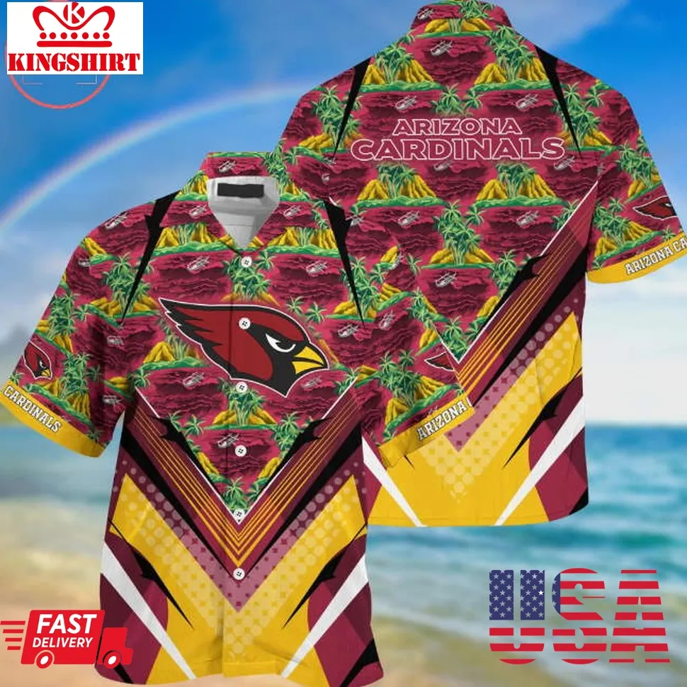 Arizona Cardinals Nfl Hawaiian Shirt Plus Size