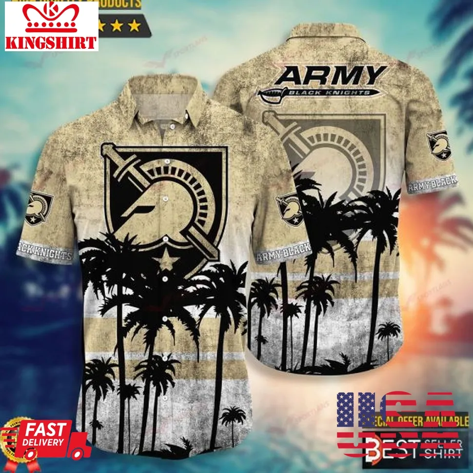 Army Black Knights Ncaa Hawaiian Shirts Men Youth Size up S to 5XL