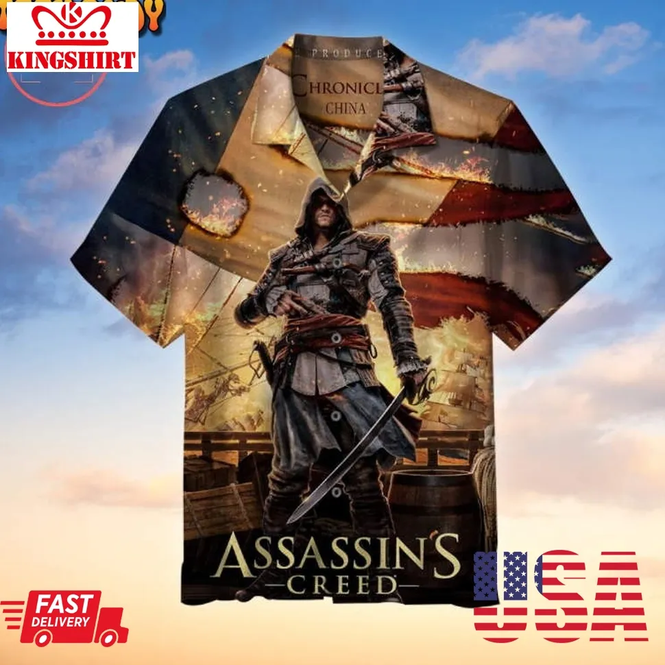 Assassin's Creed Hawaiian Shirt Unisex