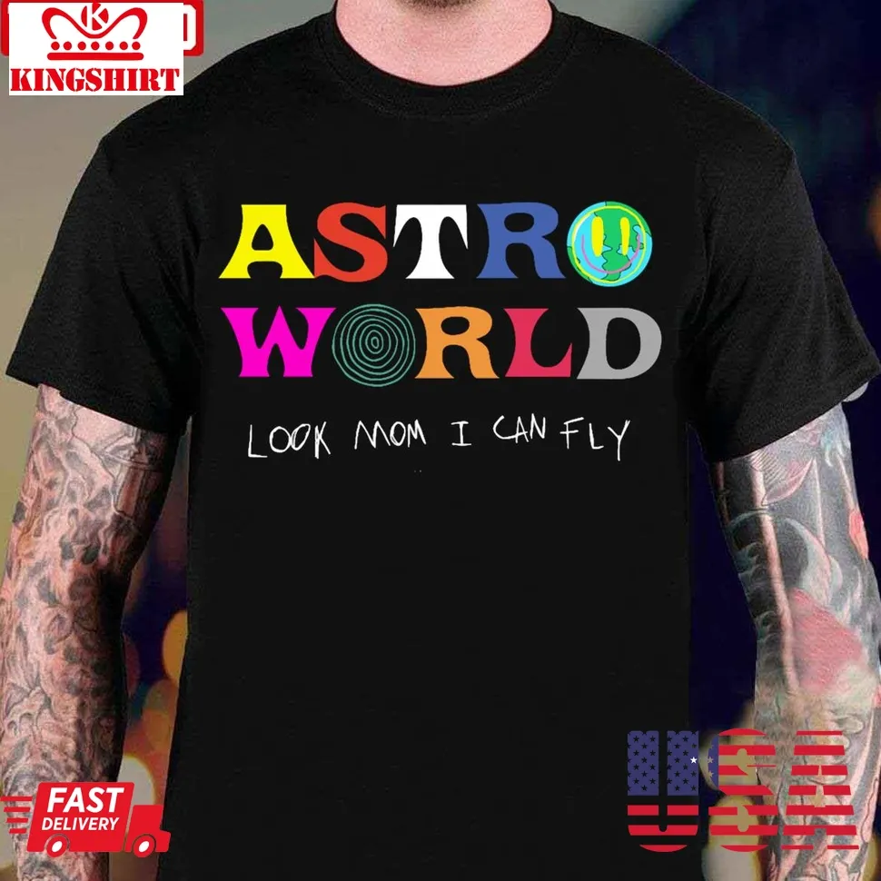 Astroworld Look Mum I Can Fly Travis Scott Unisex Sweatshirt Plus Size