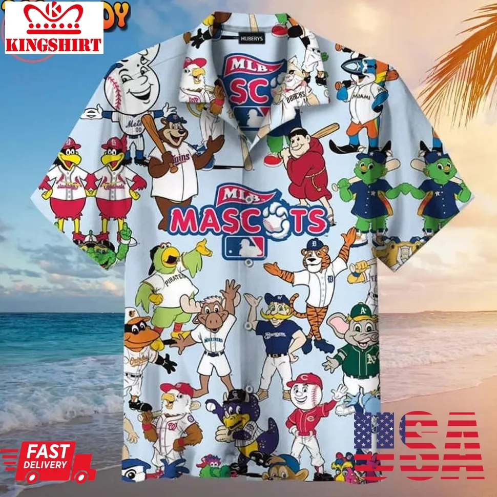 Awesome Baseball Team Hawaiian Shirt Unisex
