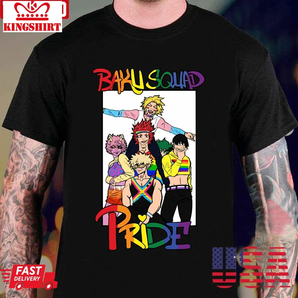Bakusquad Pride Kaiju No 8 Unisex T Shirt Unisex Tshirt