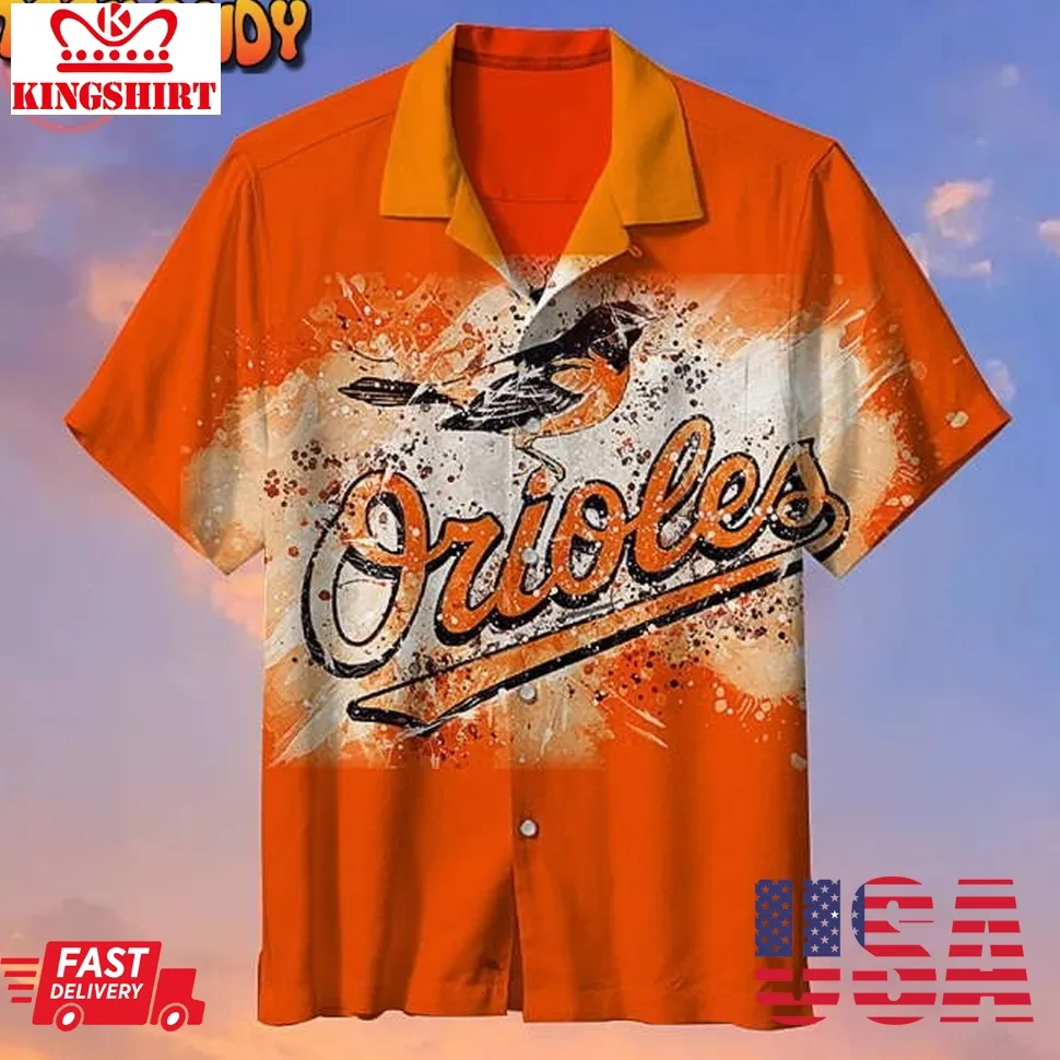 Baltimore Orioles Hawaiian Shirt Plus Size