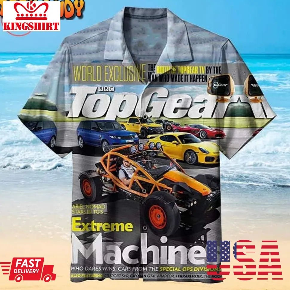 Bbc Top Gear Hawaiian Shirt Unisex