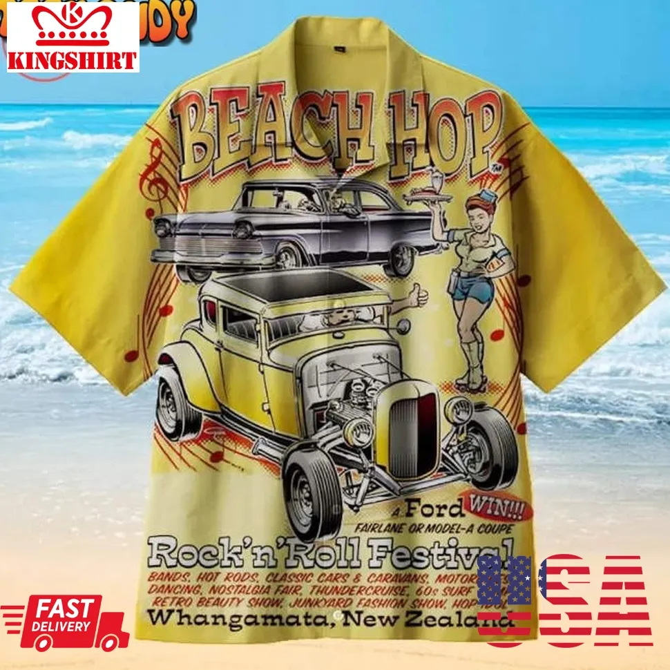 Beach Rock Festival Hawaiian Shirts Plus Size