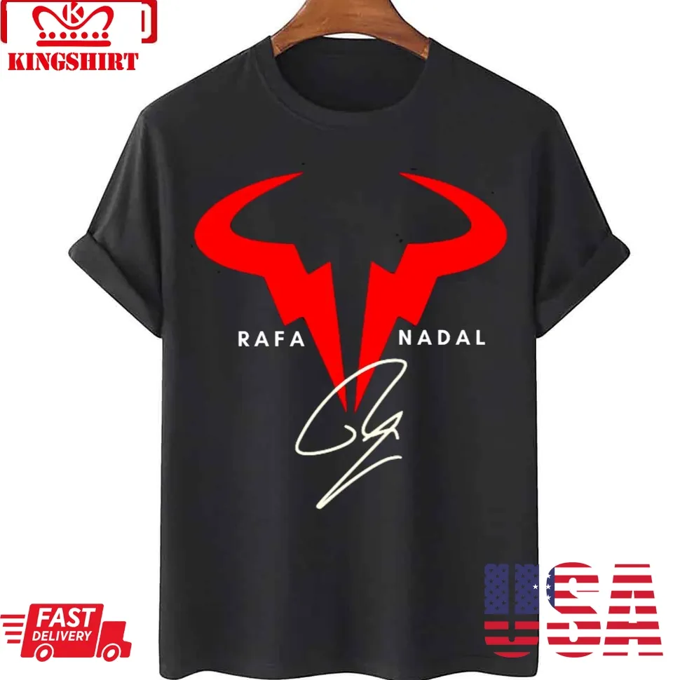 Best Seller Rafa Nadal Logo Unisex T Shirt Size up S to 4XL