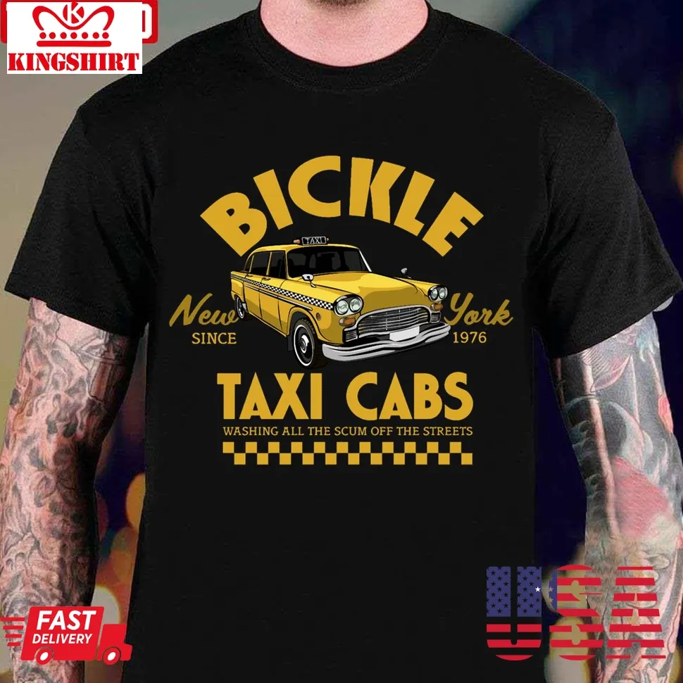 Bickle Taxi Cabs New York Unisex Sweatshirt Plus Size