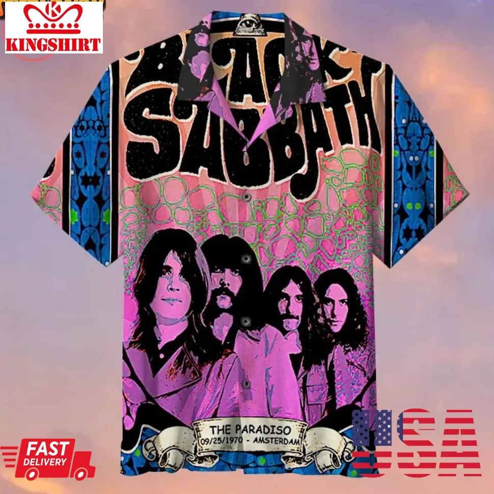Black Sabbath Hawaiian Shirt Unisex