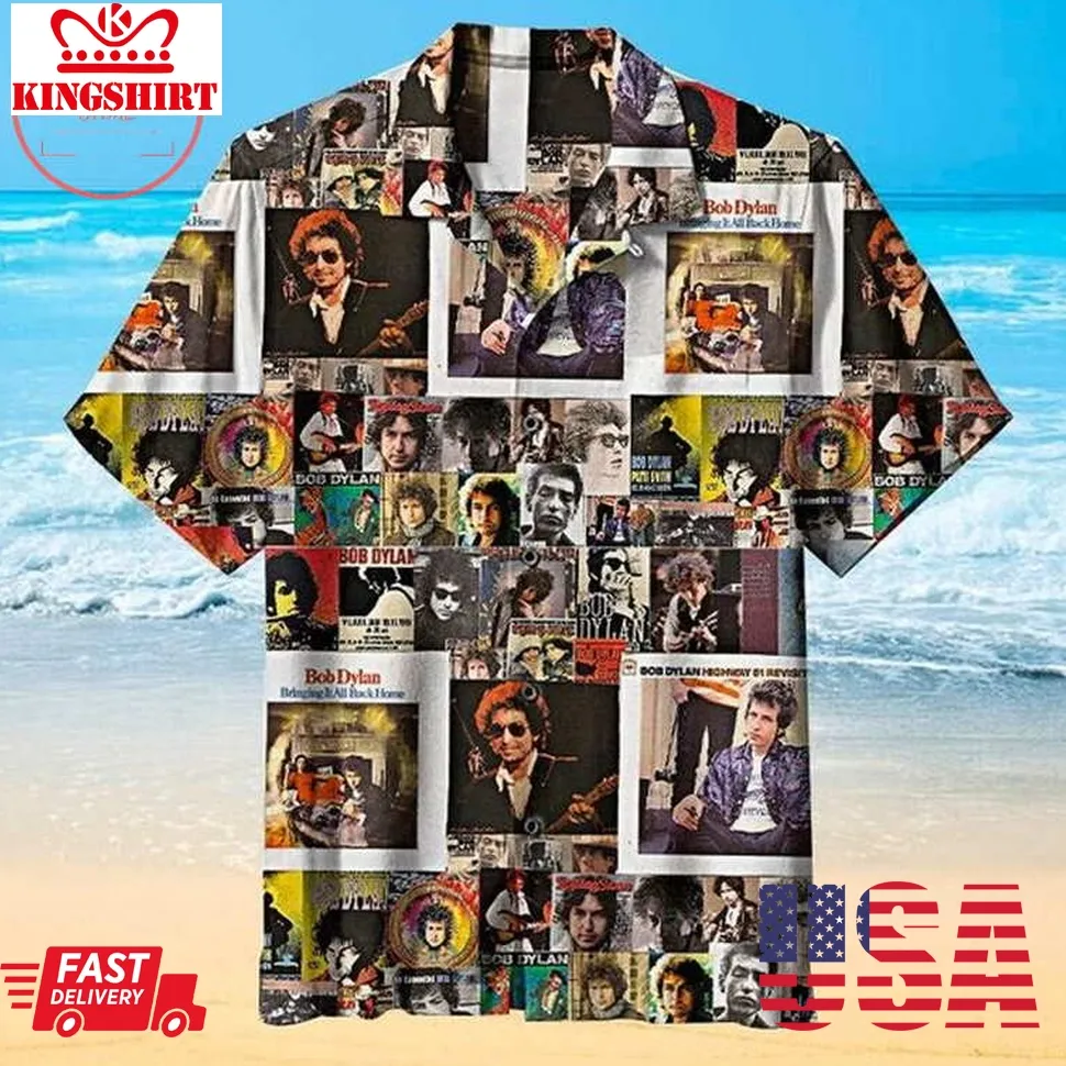 Bob Dylan 2023 Hawaiian Shirts Size up S to 5XL