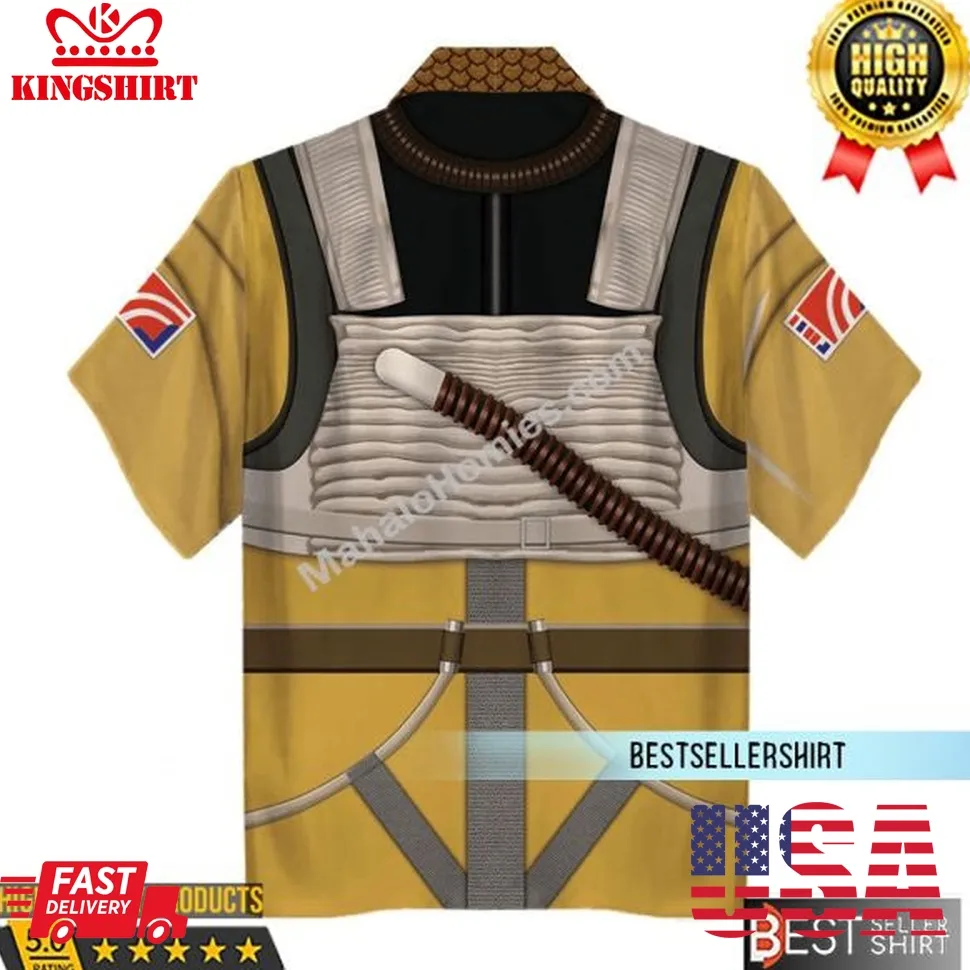 Bossk Star Wars Costumes Star Wars Hawaiian Shirt 3D Print Outfits Plus Size