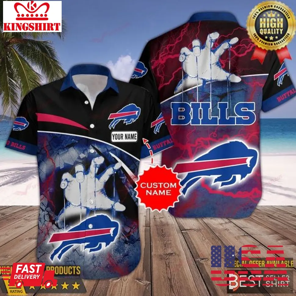Buffalo Bills Nfl Hawaiian Shirt And Short Dad Gifts Funny Shirt Size up S to 5XL