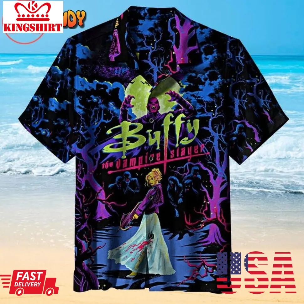 Buffy The Vampire Slayer Hawaiian Shirt Plus Size