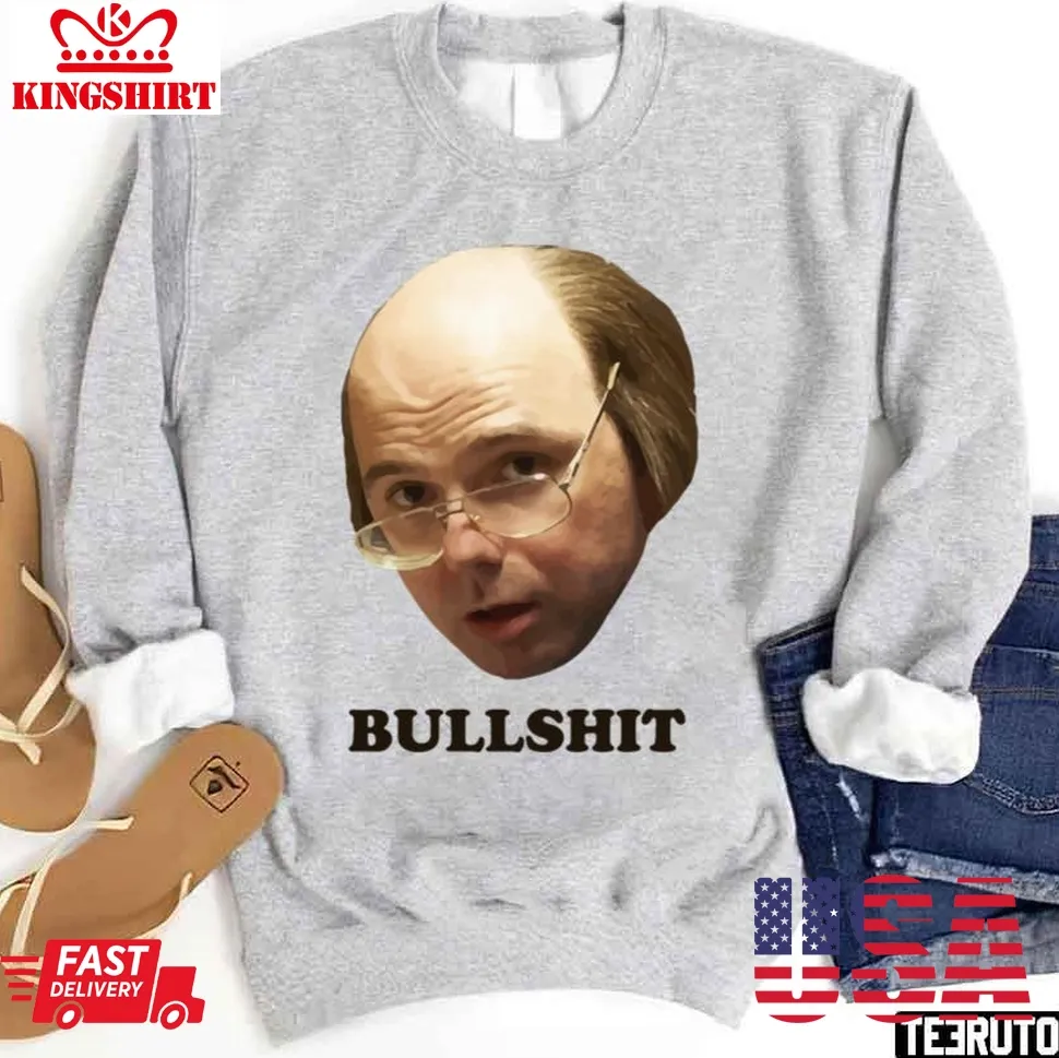 Bullshit Text Karl Pilkington Unisex T Shirt Plus Size