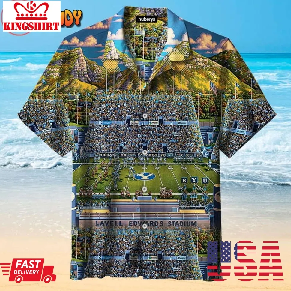 Byu Cougars Hawaiian Shirt Unisex