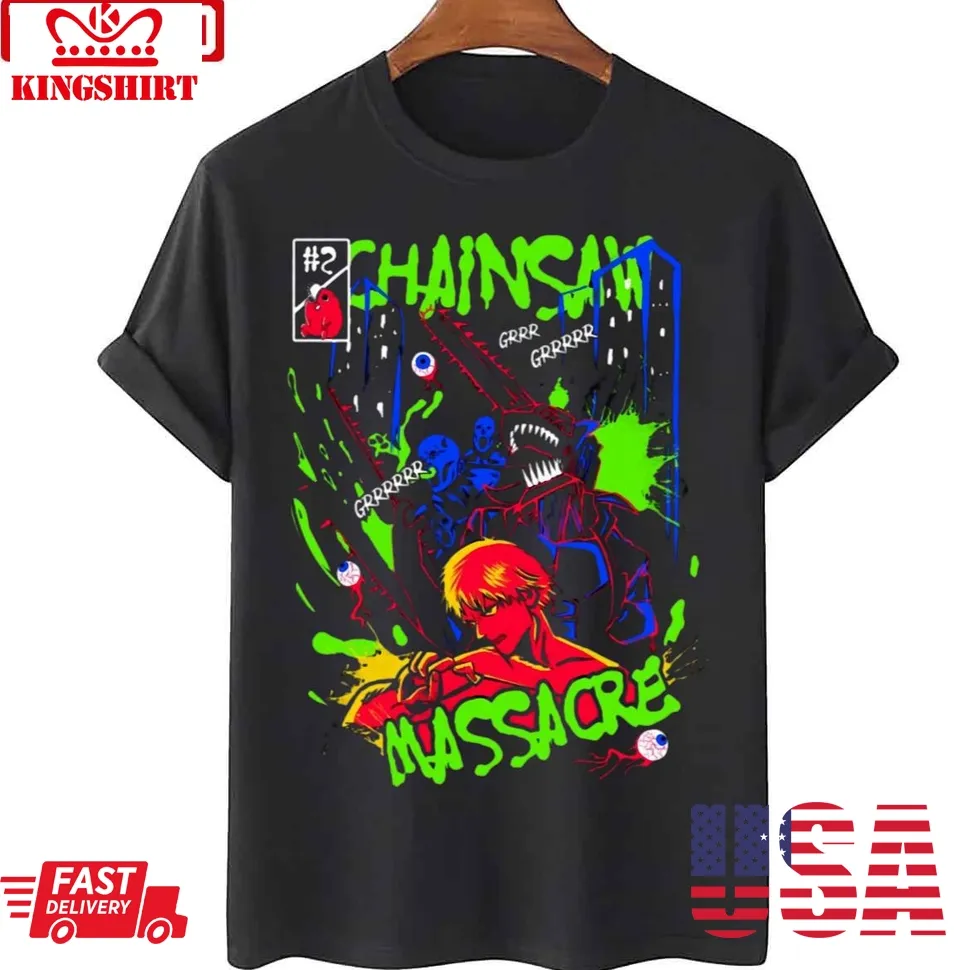 Chainsaw Man Unisex T Shirt Plus Size