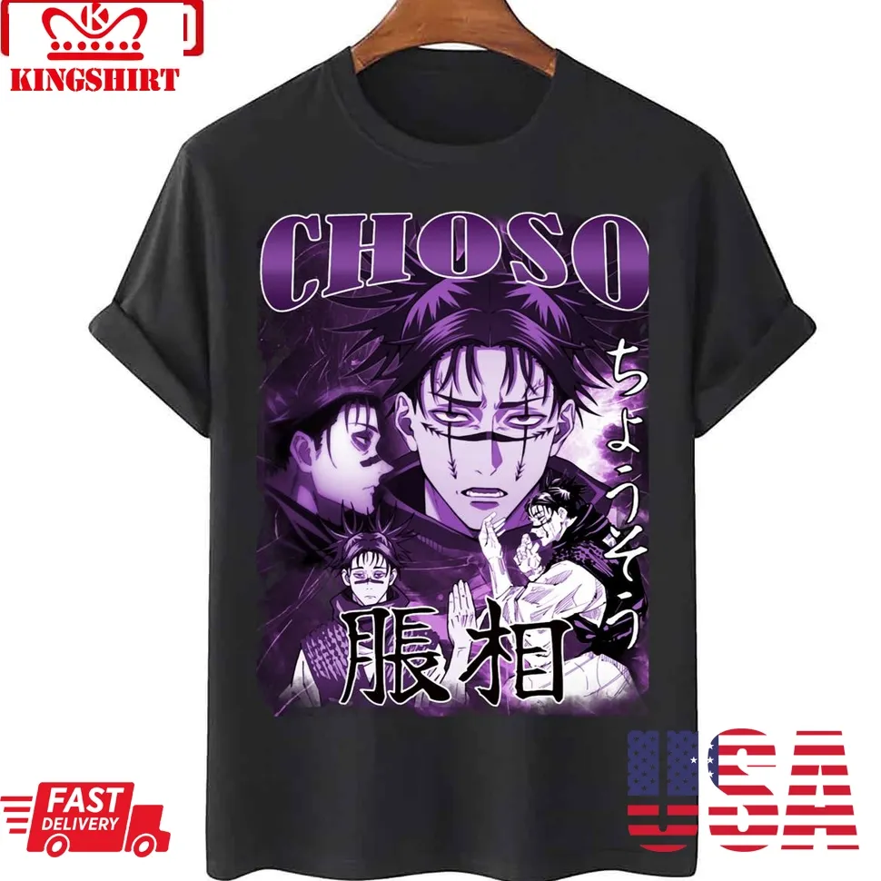 Choso Kamo Toji Yuji Jujutsus Kaisen Movie Jjk Unisex T Shirt Plus Size