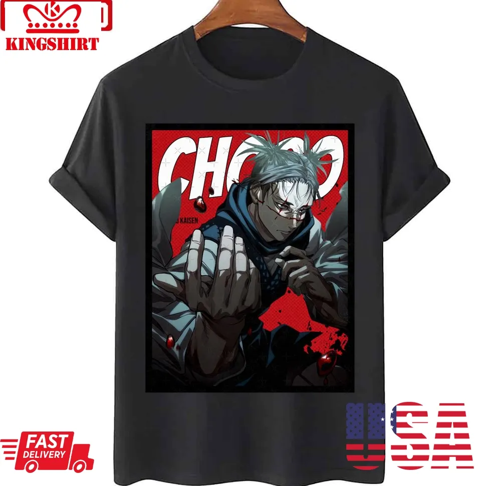 Choso Red Comic Design Jujutsu Kaisen Unisex T Shirt Plus Size