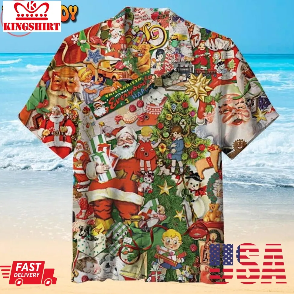 Christmas Grandpa Presents Hawaiian Shirt Size up S to 5XL