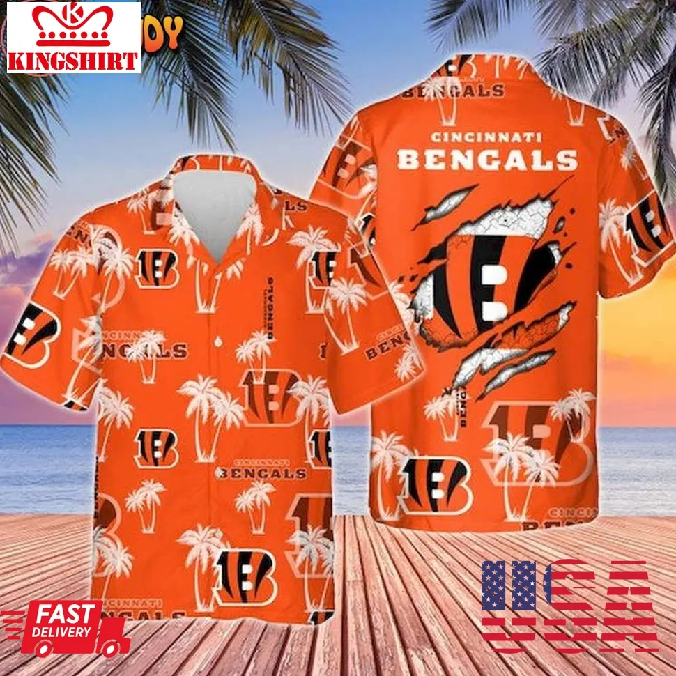 Cincinnati Bengals Unisex Hawaiian Shirt Plus Size