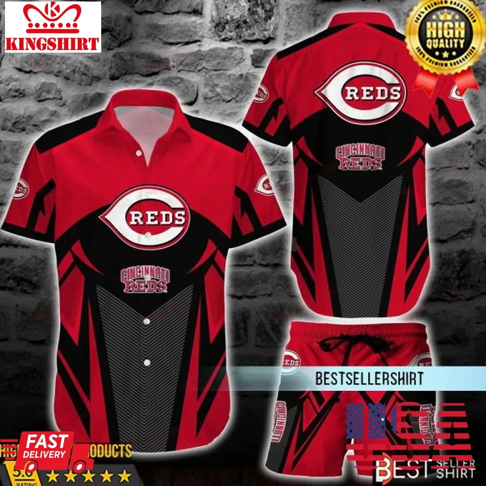 Cincinnati Reds Mlb Hawaiian Shirt And Short Size up S to 5XL