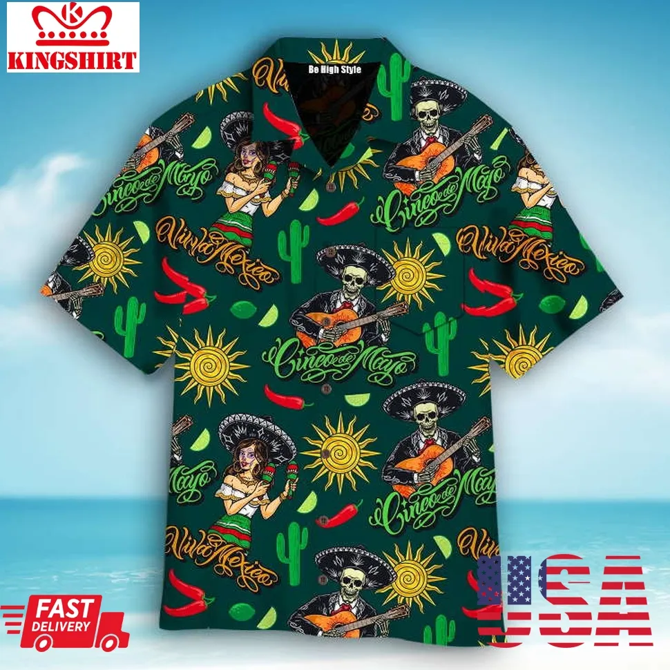 Cinco De Mayo Viva Mexico Festival Hawaiian Shirt Plus Size