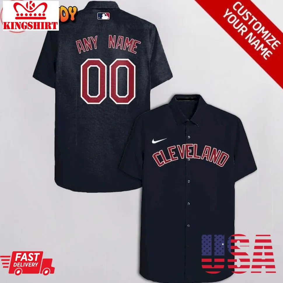 Cleveland Indians Customized Hawaiian Shirt Size up S to 5XL