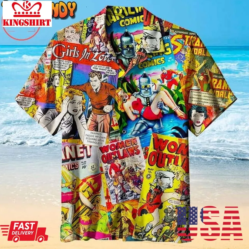 Comic Book Reviews Hawaiian Shirt Size up S to 5XL