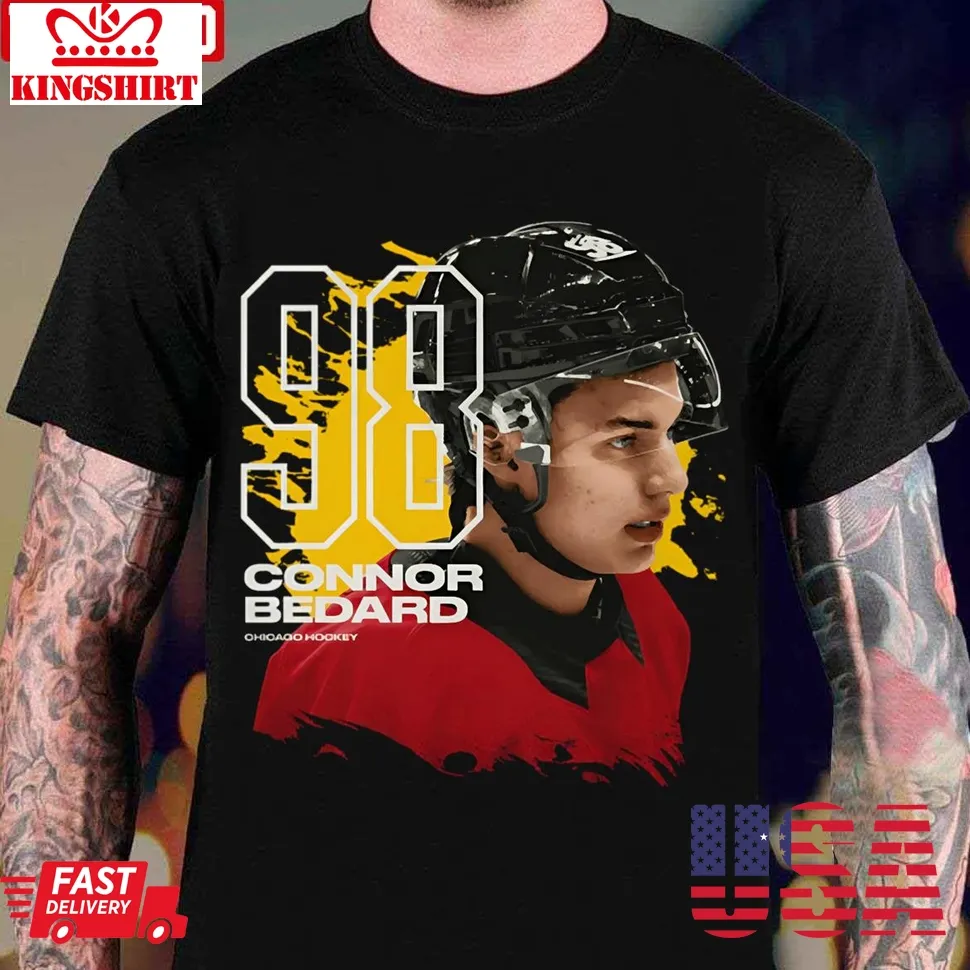 Connor Bedard 1 Unisex T Shirt Size up S to 4XL
