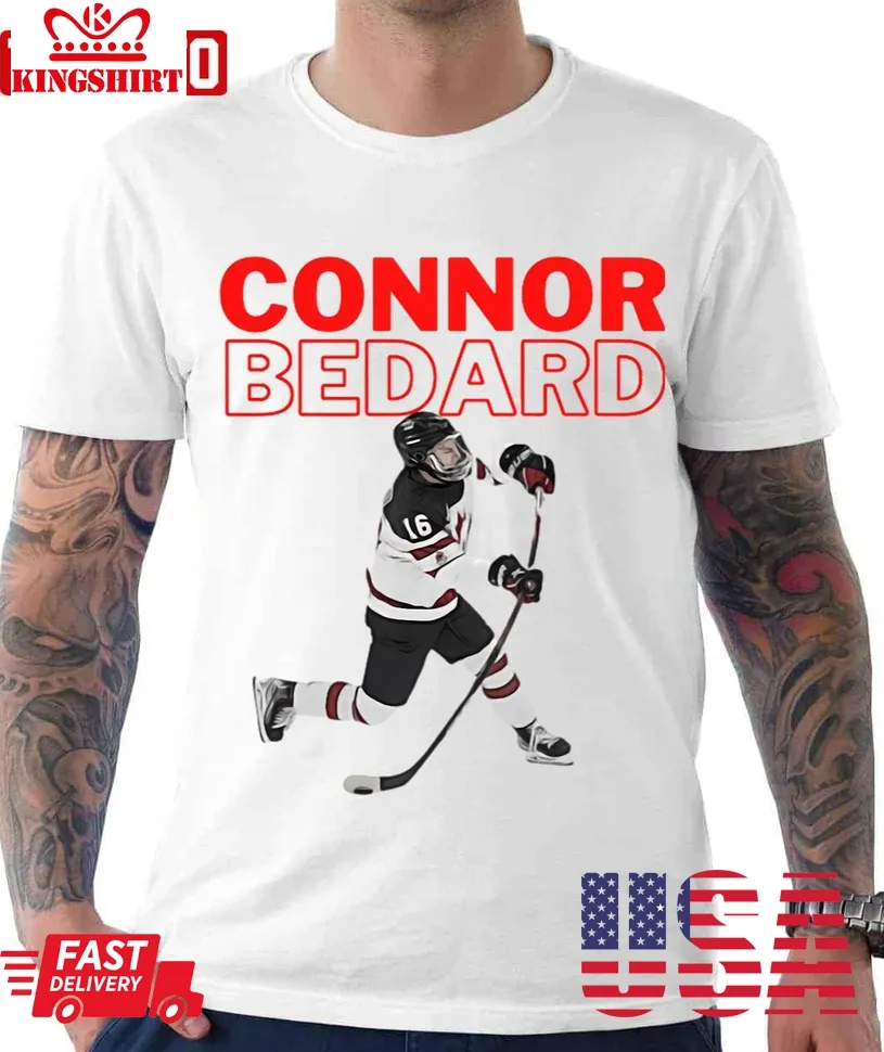 Connor Bedard Unisex T Shirt Size up S to 4XL