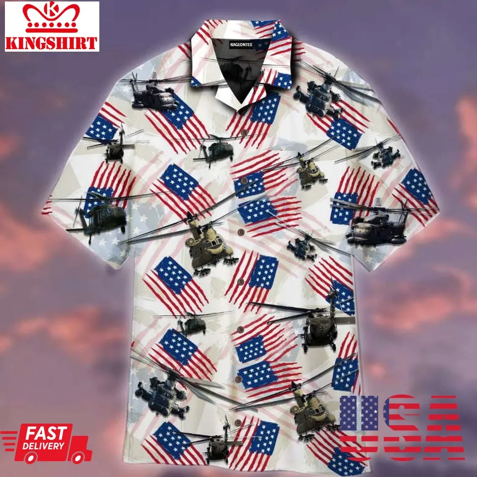 Cool American Veteran Hawaiian Shirt Unisex
