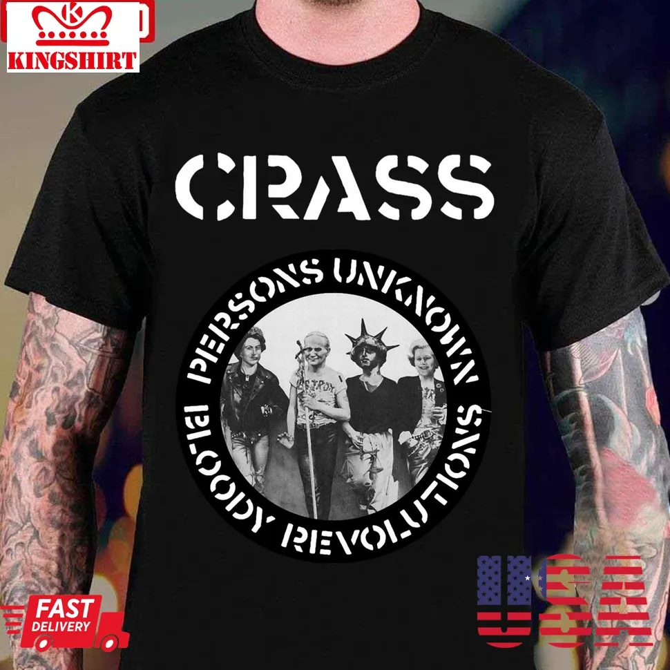 Crass Revolution Deftones Unisex Sweatshirt Size up S to 4XL