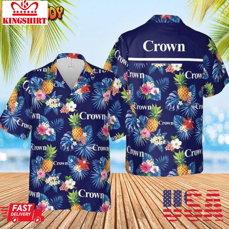 Crown Condoms Hawaiian Shirt And Shorts Size up S to 5XL