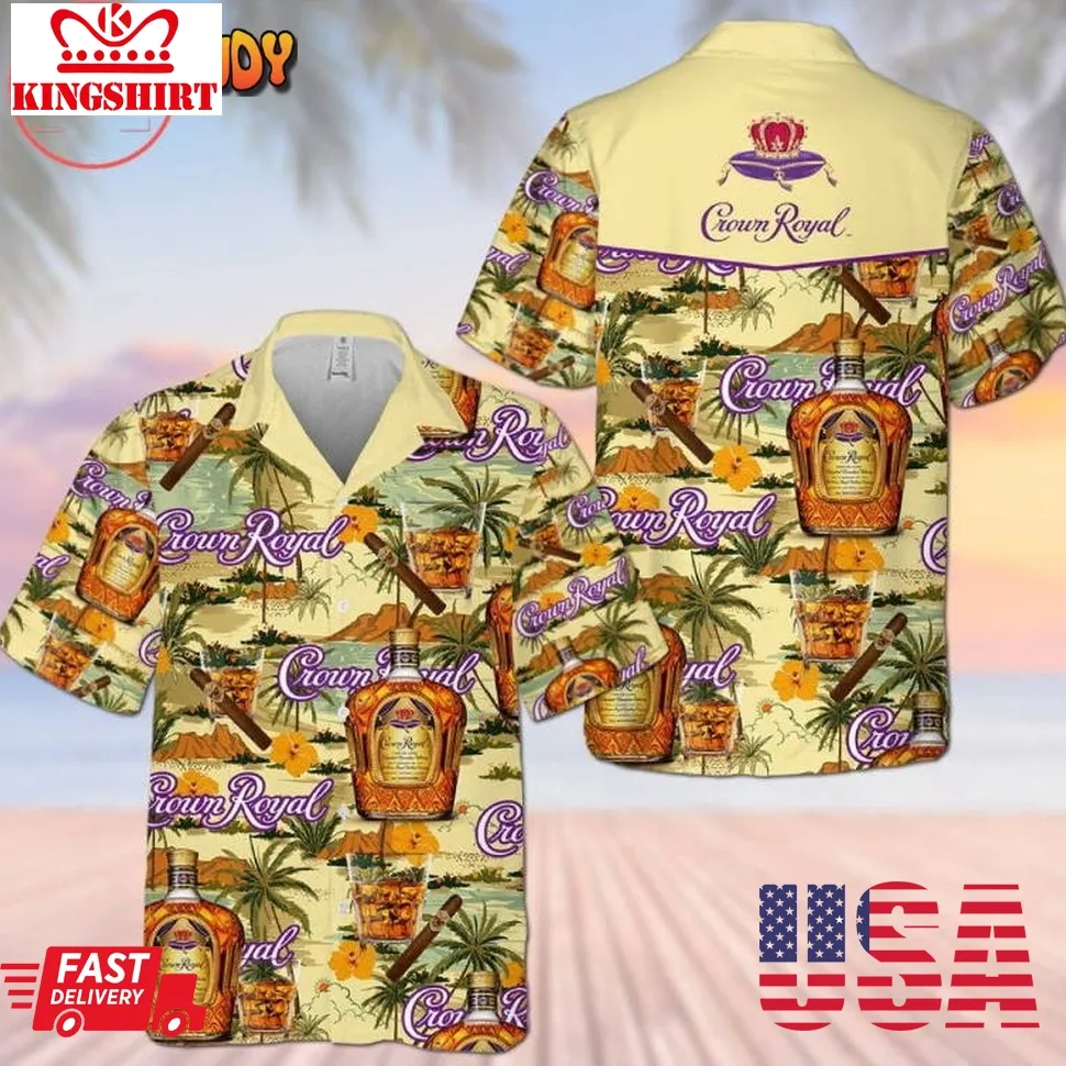 Crown Royal Drink Hawaiian Shirt Unisex