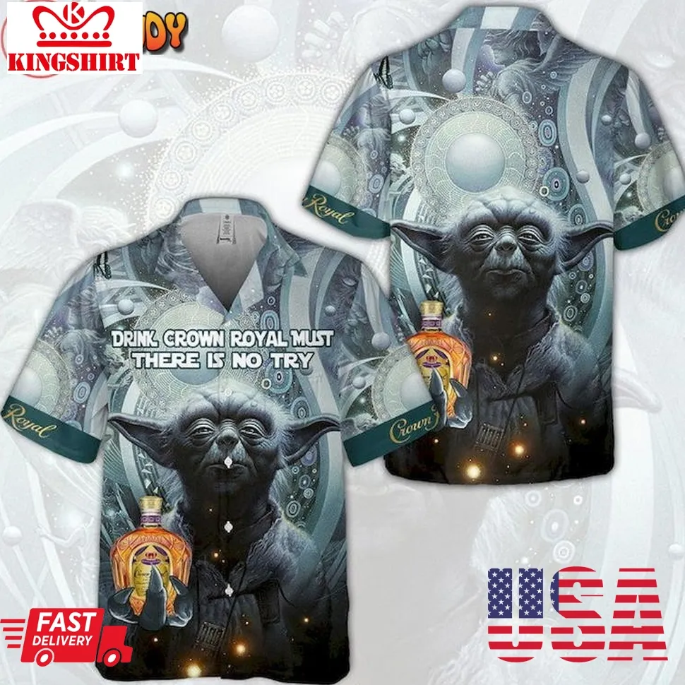 Crown Royal Star Wars Hawaiian Shirt Size up S to 5XL