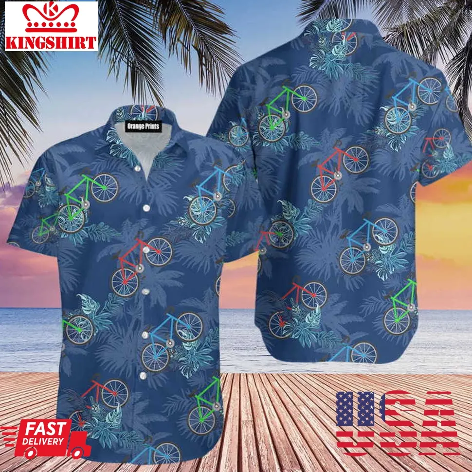 Cycling Sport Team Hawaiian Shirt Unisex