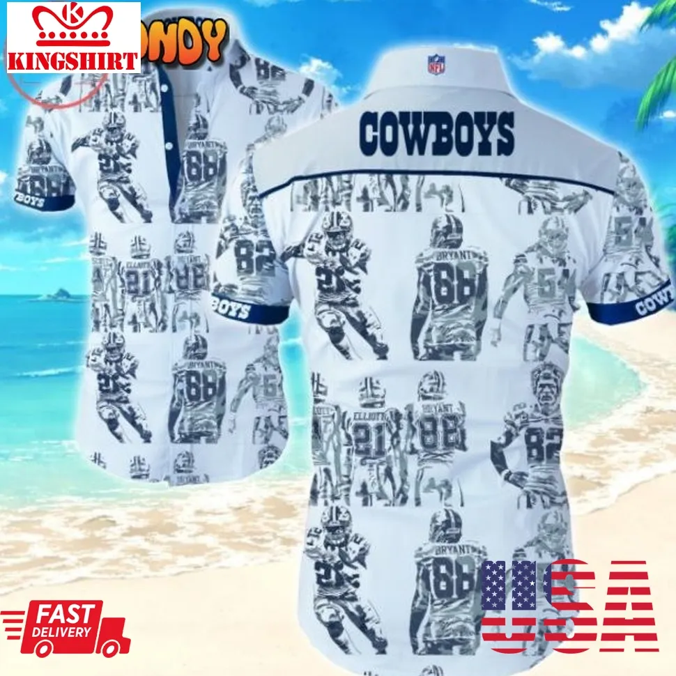 Dallas Cowboys Ceedee 88 Hawaiian Shirts Size up S to 5XL