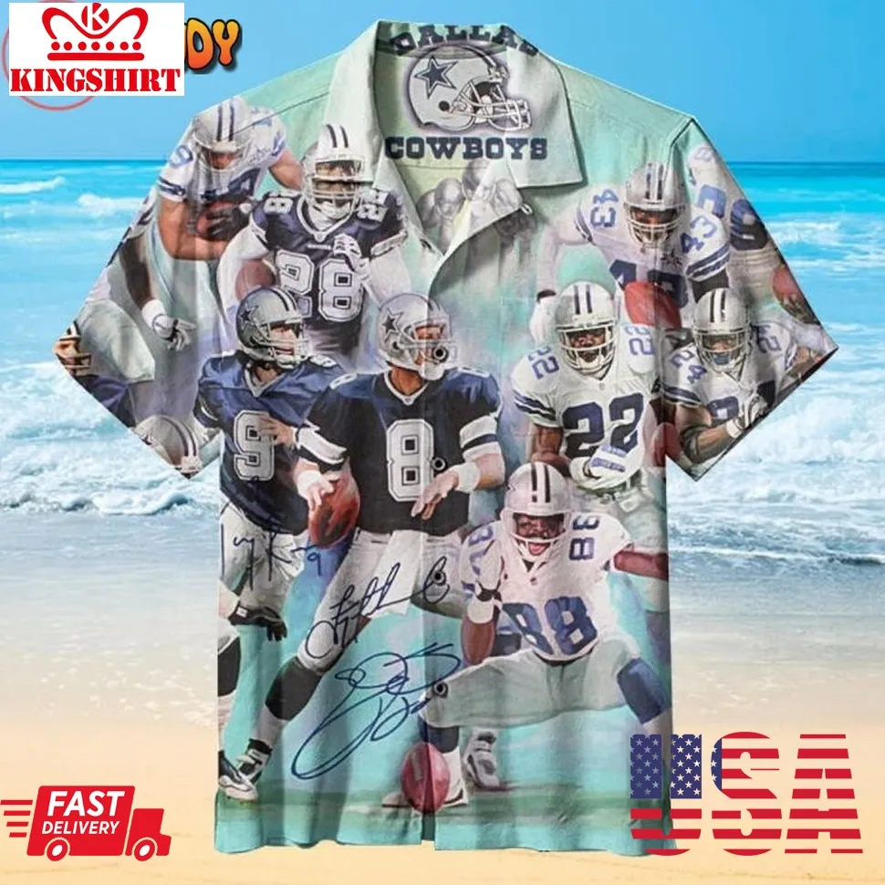 Dallas Cowboys Hawaiian Shirt Plus Size