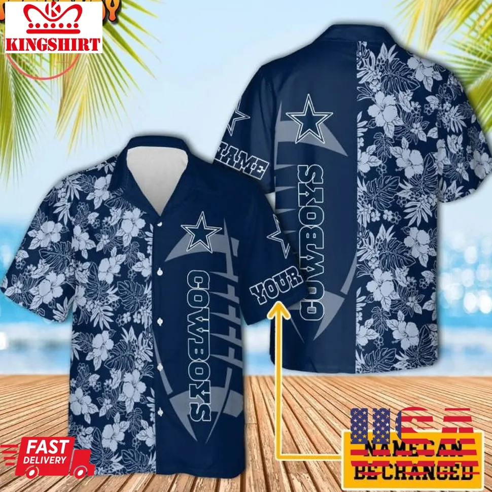 Dallas Cowboys Unisex Custom Hawaiian Shirt Size up S to 5XL