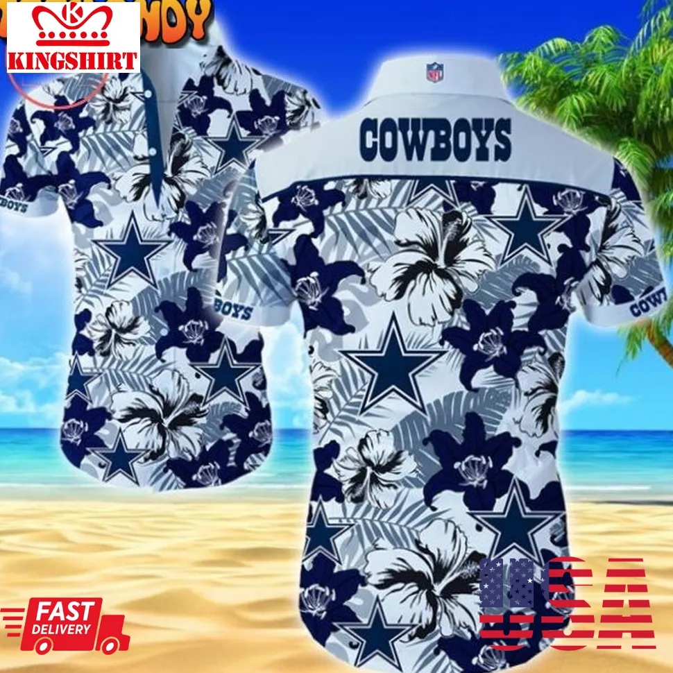 Dallas Cowboys Vintage Hawaiian Shirts Size up S to 5XL