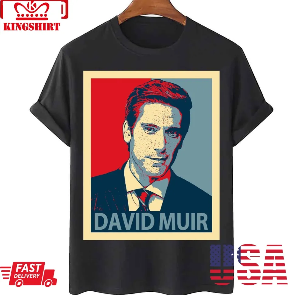 David Muir Unisex T Shirt Plus Size